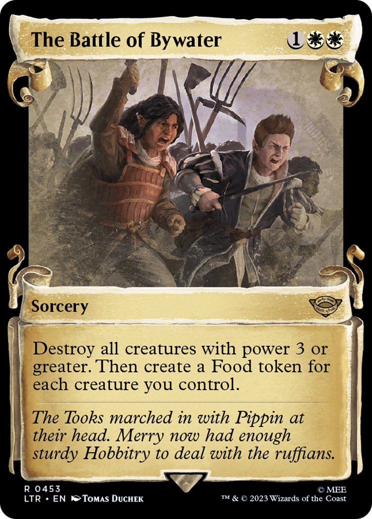 The Battle of Bywater [The Lord of the Rings: Tales of Middle-Earth Showcase Scrolls] - Magic: The Gathering - Card Brawlers | Quebec | Canada |