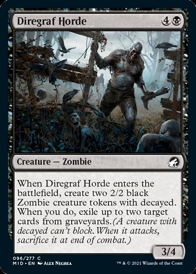 Diregraf Horde [Innistrad: Midnight Hunt] - Magic: The Gathering - Card Brawlers | Quebec | Canada |