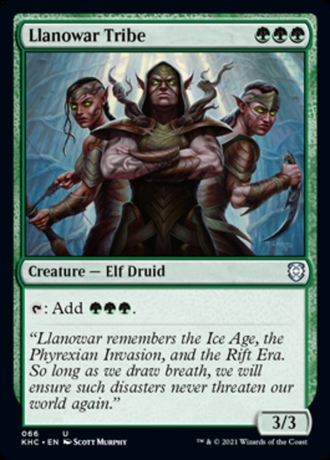 Llanowar Tribe [Kaldheim Commander] - Magic: The Gathering - Card Brawlers | Quebec | Canada |