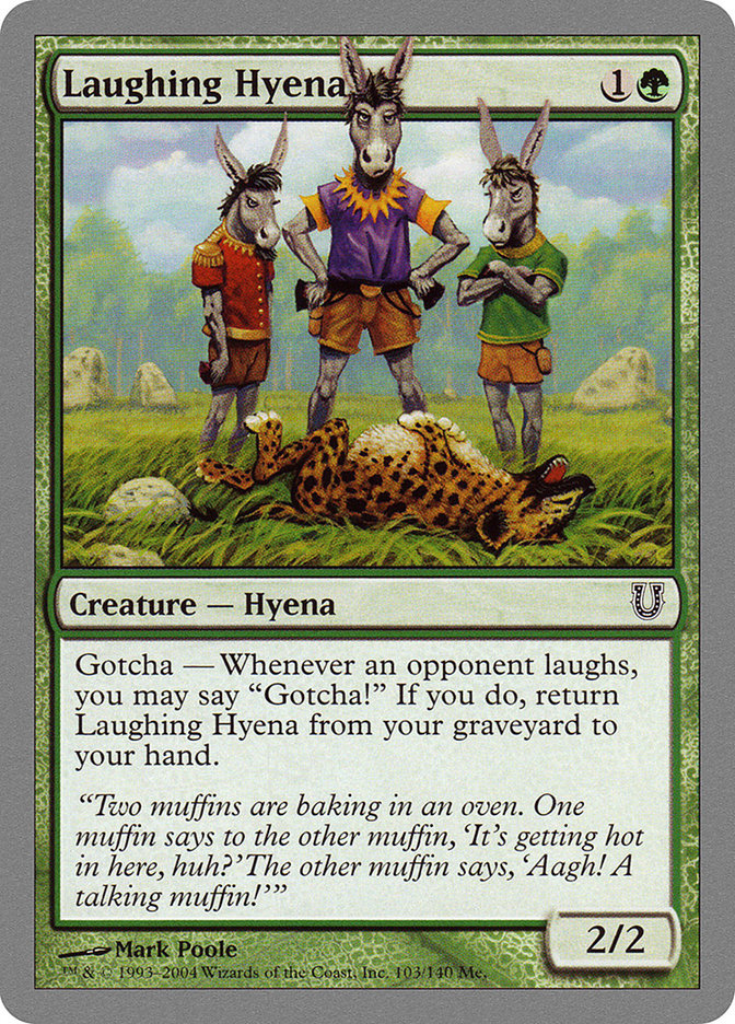 Laughing Hyena [Unhinged] - Magic: The Gathering - Card Brawlers | Quebec | Canada |