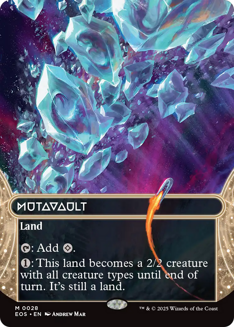Mutavault (0028) (Borderless) [Edge of Eternities: Stellar Sights] - Magic: The Gathering - Card Brawlers | Quebec | Canada |