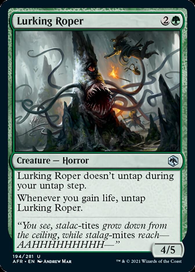 Lurking Roper [Dungeons & Dragons: Adventures in the Forgotten Realms] - Magic: The Gathering - Card Brawlers | Quebec | Canada |