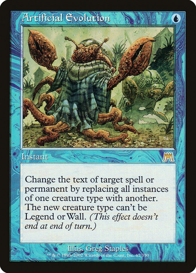 Artificial Evolution [Onslaught] - Magic: The Gathering - Card Brawlers | Quebec | Canada |