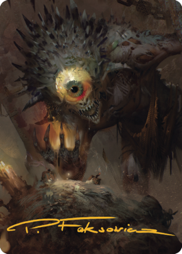 Nothic Art Card (Gold-Stamped Signature) [Commander Legends: Battle for Baldur's Gate Art Series] - Magic: The Gathering - Card Brawlers | Quebec | Canada |