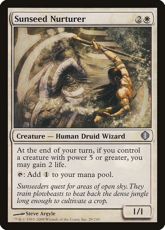 Sunseed Nurturer [Shards of Alara] - Magic: The Gathering - Card Brawlers | Quebec | Canada |