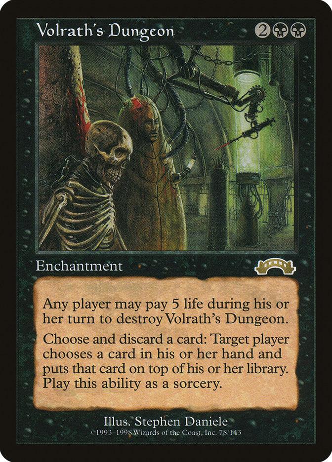 Volrath's Dungeon [Exodus] - Magic: The Gathering - Card Brawlers | Quebec | Canada |