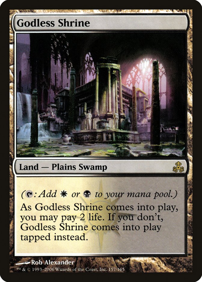 Godless Shrine [Guildpact] - Magic: The Gathering - Card Brawlers | Quebec | Canada |