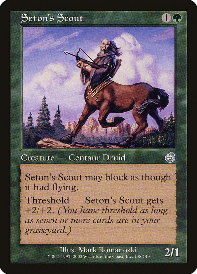Seton's Scout [Torment] - Magic: The Gathering - Card Brawlers | Quebec | Canada |