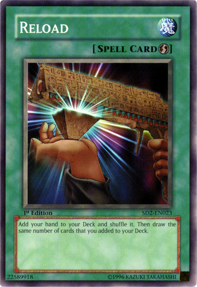Reload [SD2-EN023] Common - Yu-Gi-Oh! - Card Brawlers | Quebec | Canada |