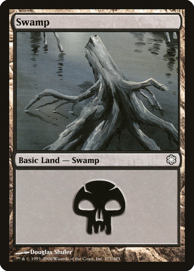 Swamp (377) [Coldsnap Theme Decks] - Magic: The Gathering - Card Brawlers | Quebec | Canada |