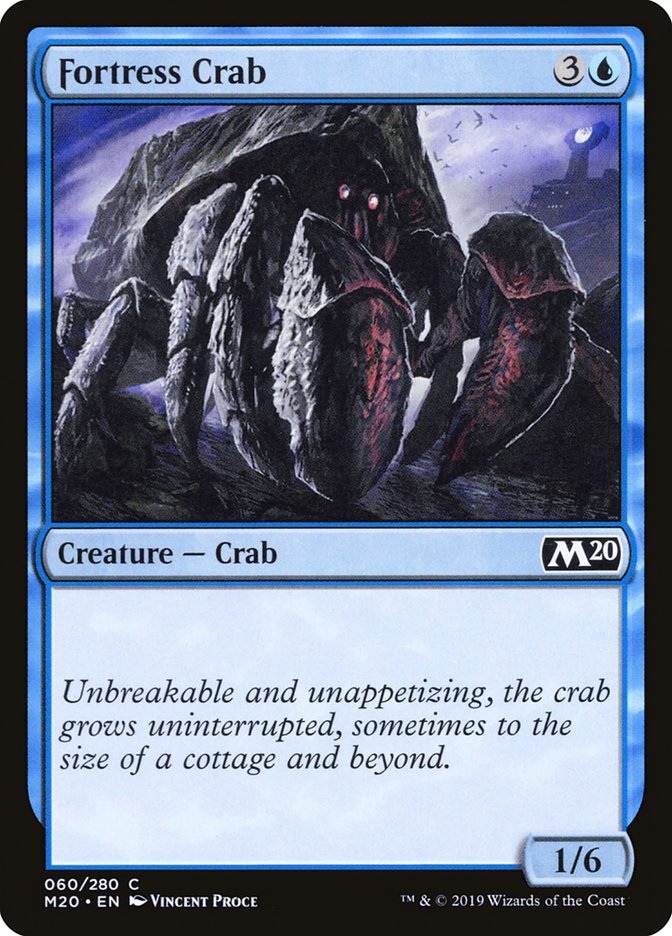 Fortress Crab [Core Set 2020] - Magic: The Gathering - Card Brawlers | Quebec | Canada |