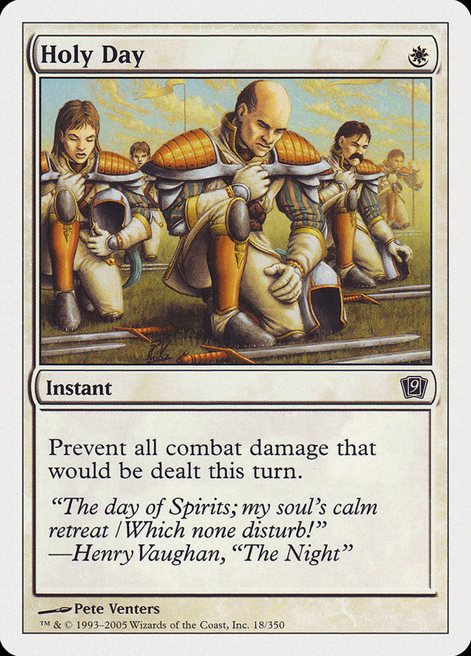 Holy Day [Ninth Edition] - Magic: The Gathering - Card Brawlers | Quebec | Canada |