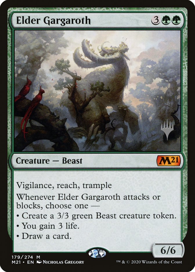 Elder Gargaroth (Promo Pack) [Core Set 2021 Promos] - Magic: The Gathering - Card Brawlers | Quebec | Canada |