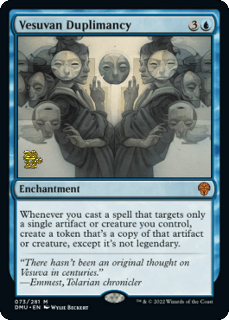 Vesuvan Duplimancy [Dominaria United Prerelease Promos] - Magic: The Gathering - Card Brawlers | Quebec | Canada |