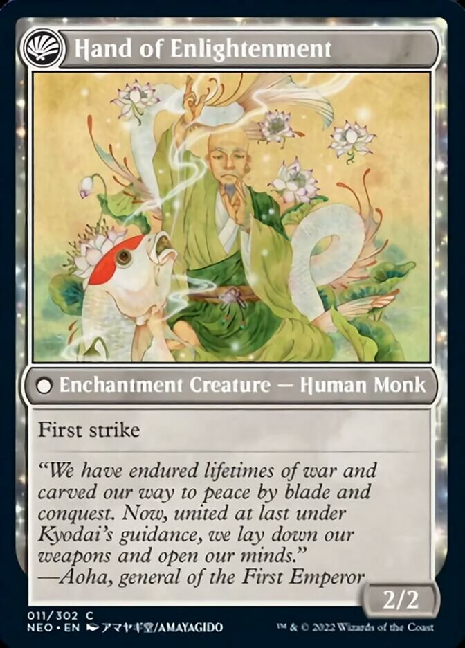 Era of Enlightenment // Hand of Enlightenment [Kamigawa: Neon Dynasty] - Magic: The Gathering - Card Brawlers | Quebec | Canada |