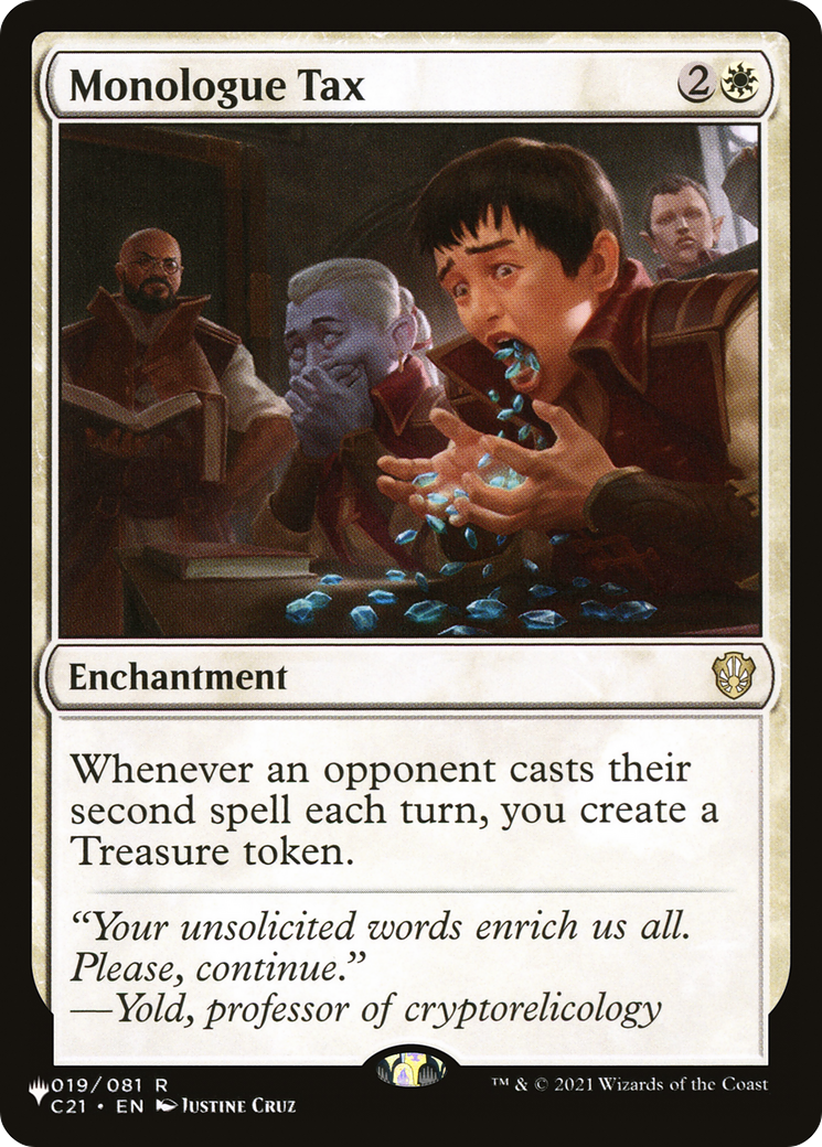 Monologue Tax [The List] - Magic: The Gathering - Card Brawlers | Quebec | Canada |