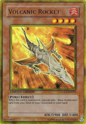 Volcanic Rocket [GLD2-EN023] Ultra Rare - Yu-Gi-Oh! - Card Brawlers | Quebec | Canada |