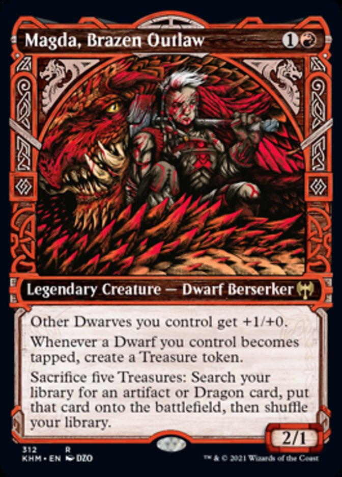 Magda, Brazen Outlaw (Showcase) [Kaldheim] - Magic: The Gathering - Card Brawlers | Quebec | Canada |