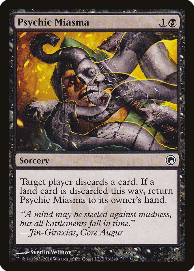 Psychic Miasma [Scars of Mirrodin] - Magic: The Gathering - Card Brawlers | Quebec | Canada |