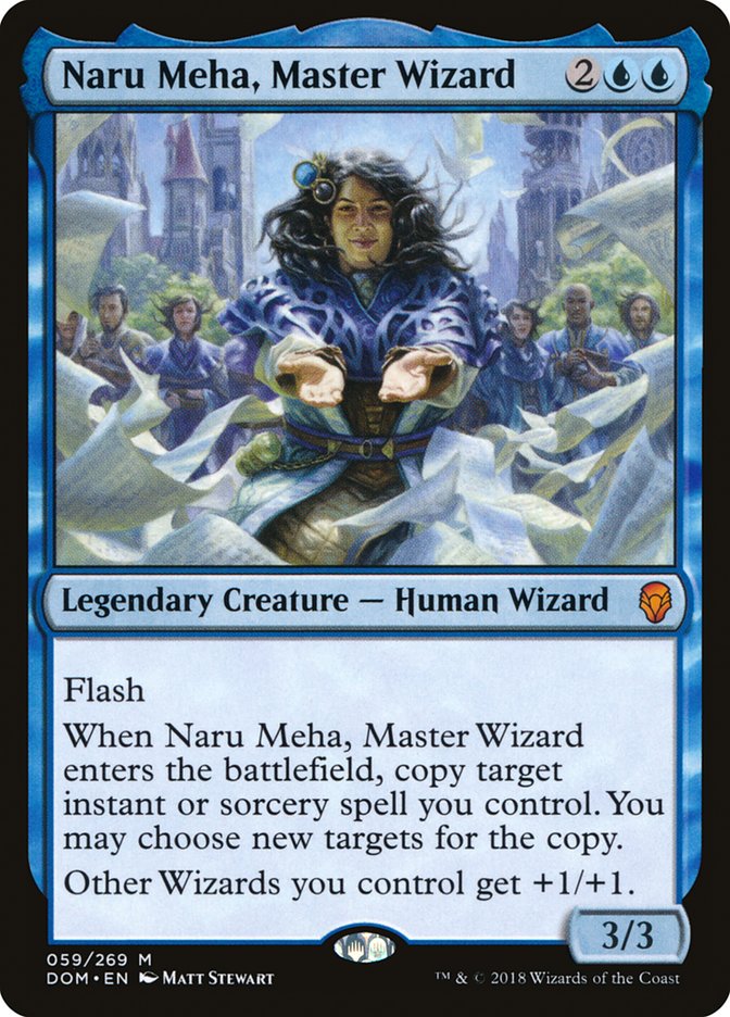 Naru Meha, Master Wizard [Dominaria] - Magic: The Gathering - Card Brawlers | Quebec | Canada |