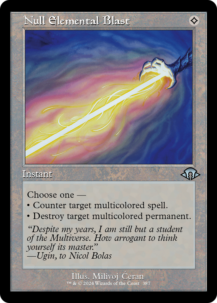 Null Elemental Blast (Retro) [Modern Horizons 3] - Magic: The Gathering - Card Brawlers | Quebec | Canada |