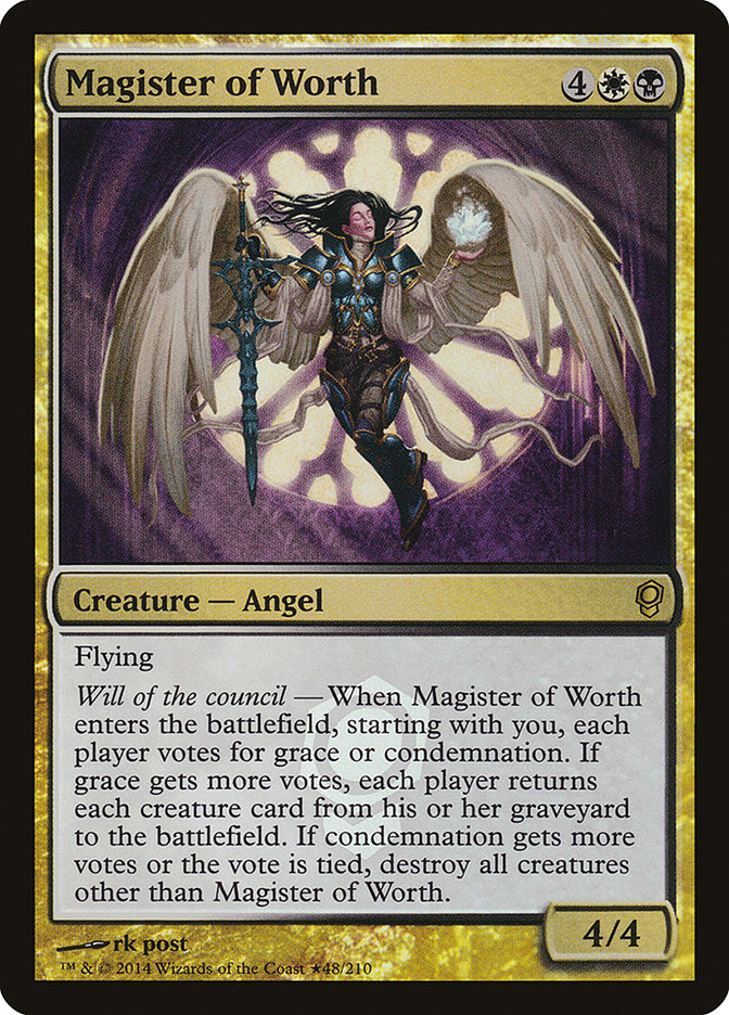 Magister of Worth (Launch) [Conspiracy Promos] - Magic: The Gathering - Card Brawlers | Quebec | Canada |