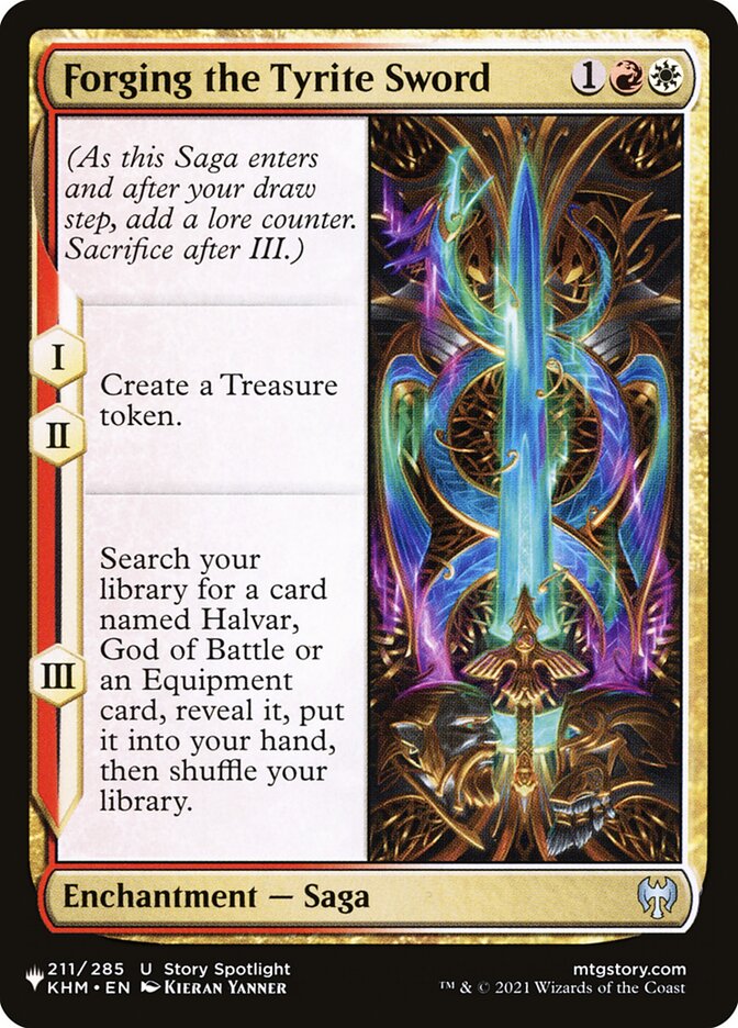 Forging the Tyrite Sword [The List] - Magic: The Gathering - Card Brawlers | Quebec | Canada |