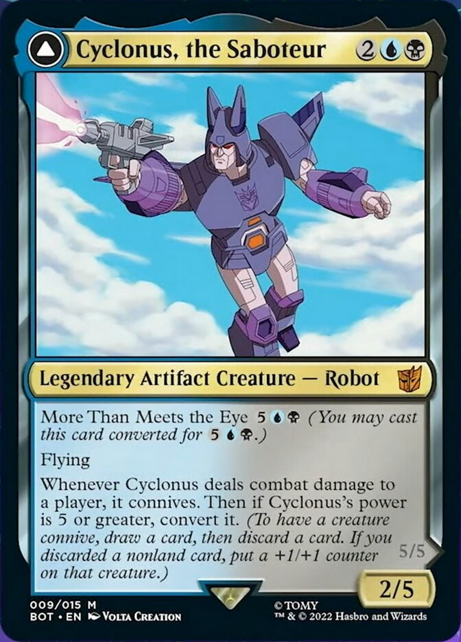 Cyclonus, the Saboteur // Cyclonus, Cybertronian Fighter [Transformers] - Magic: The Gathering - Card Brawlers | Quebec | Canada |