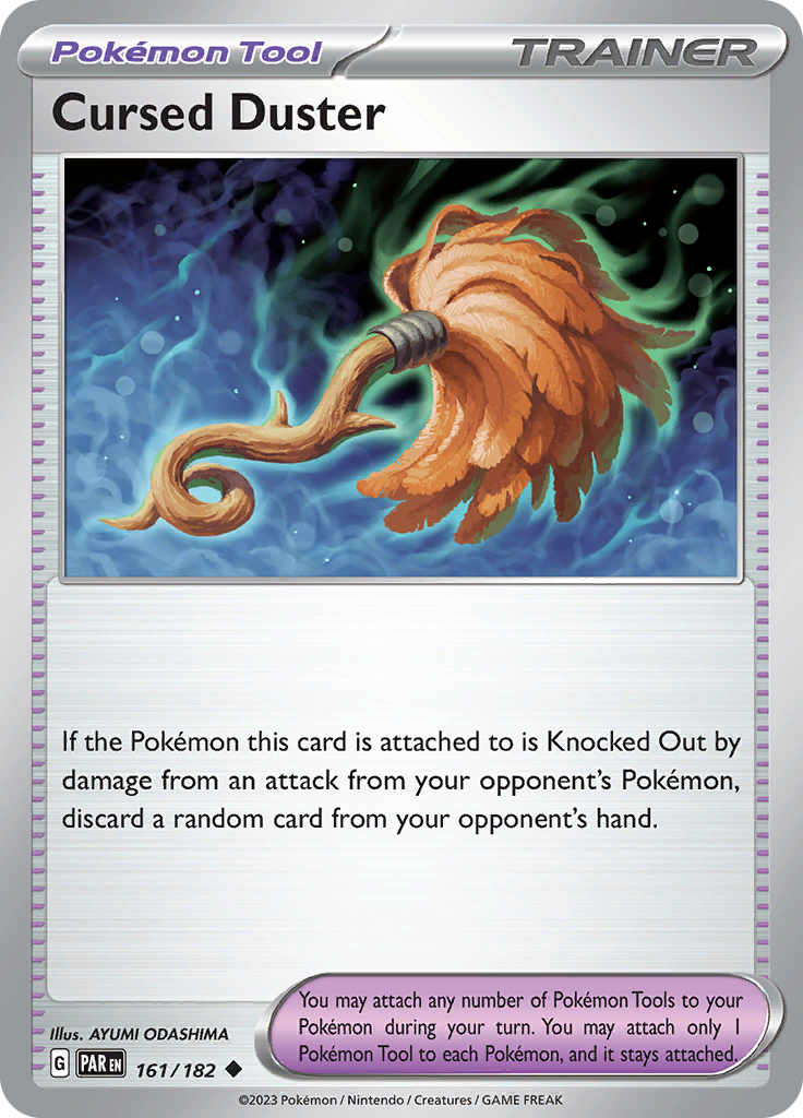 Cursed Duster (161/182) [Scarlet & Violet: Paradox Rift] - Pokémon - Card Brawlers | Quebec | Canada |