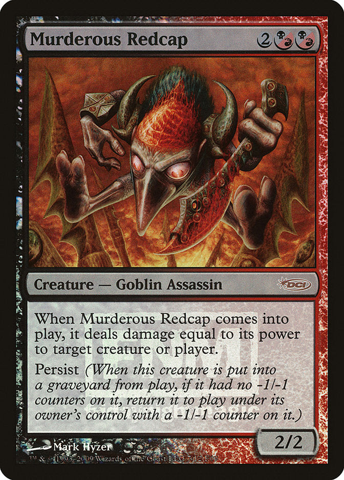 Murderous Redcap [Friday Night Magic 2009] - Magic: The Gathering - Card Brawlers | Quebec | Canada |