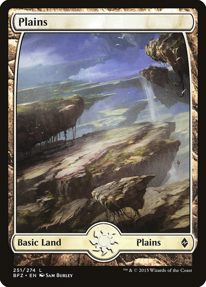 Plains (251) (Full Art) [Battle for Zendikar] - Magic: The Gathering - Card Brawlers | Quebec | Canada |