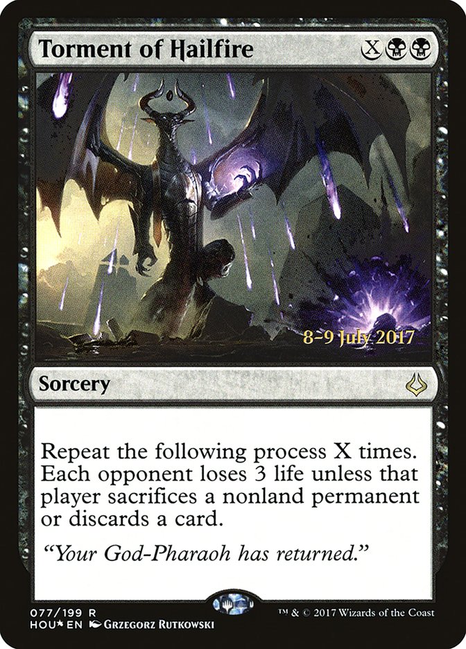 Torment of Hailfire [Hour of Devastation Prerelease Promos] - Magic: The Gathering - Card Brawlers | Quebec | Canada |