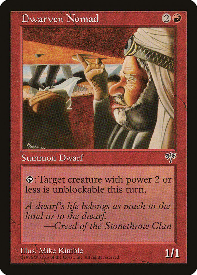 Dwarven Nomad [Mirage] - Magic: The Gathering - Card Brawlers | Quebec | Canada |