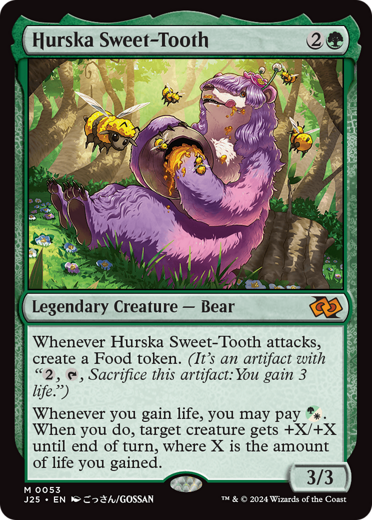 Hurska Sweet-Tooth (Anime) [Foundations Jumpstart] - Magic: The Gathering - Card Brawlers | Quebec | Canada |