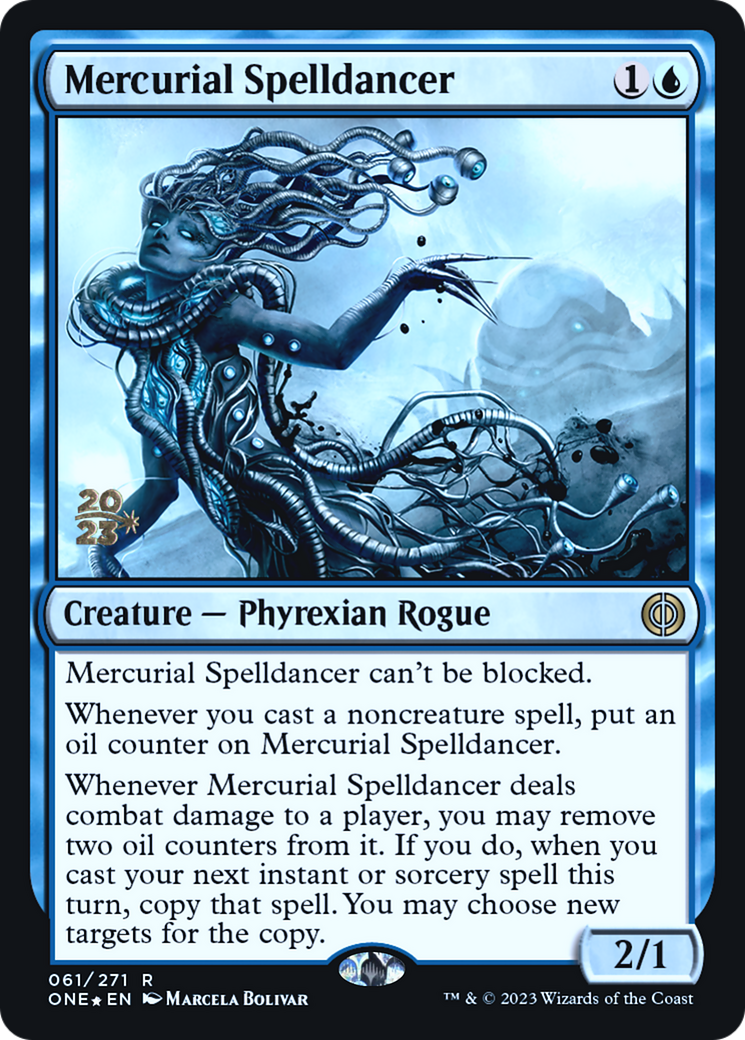 Mercurial Spelldancer [Phyrexia: All Will Be One Prerelease Promos] - Magic: The Gathering - Card Brawlers | Quebec | Canada |