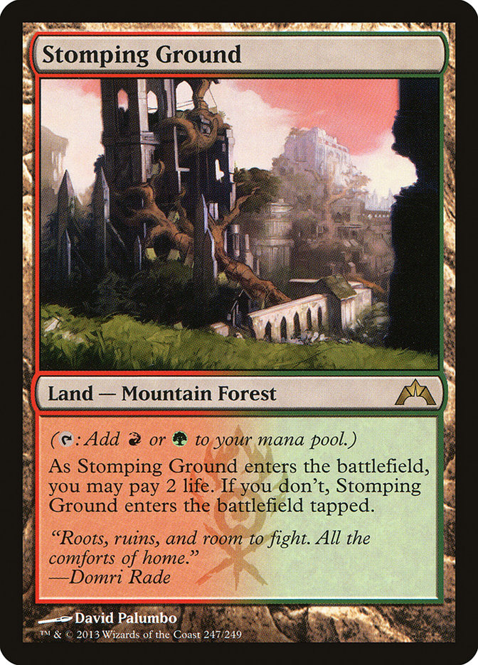 Stomping Ground [Gatecrash] - Magic: The Gathering - Card Brawlers | Quebec | Canada |