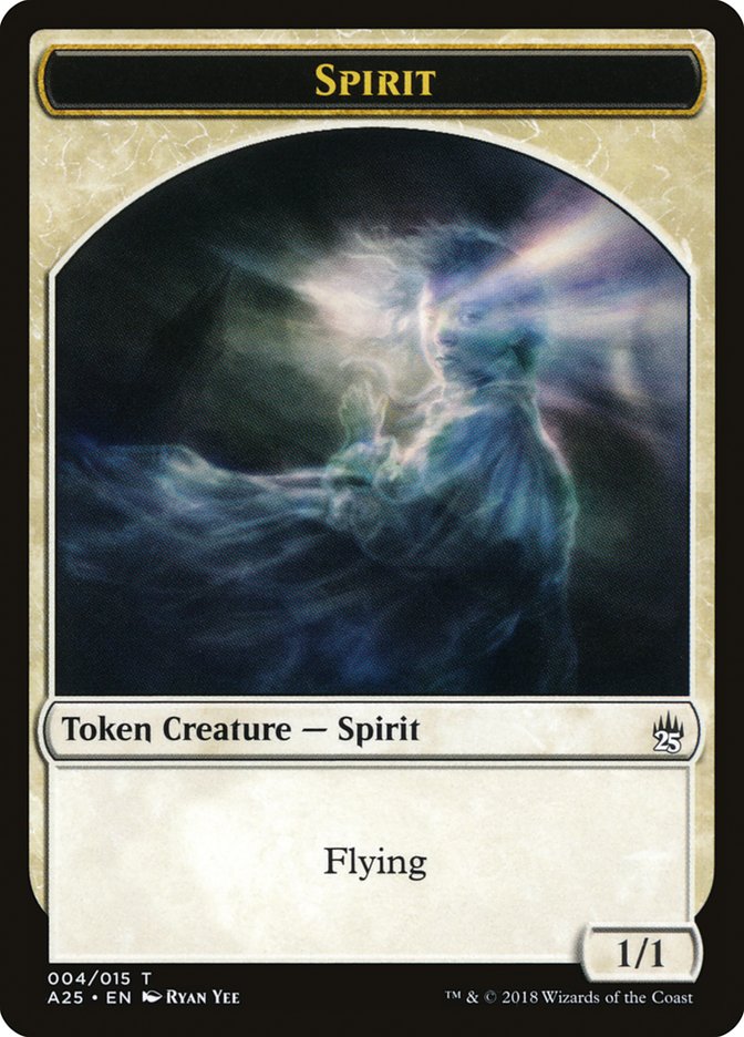Spirit Token (004/015) [Masters 25 Tokens] - Magic: The Gathering - Card Brawlers | Quebec | Canada |