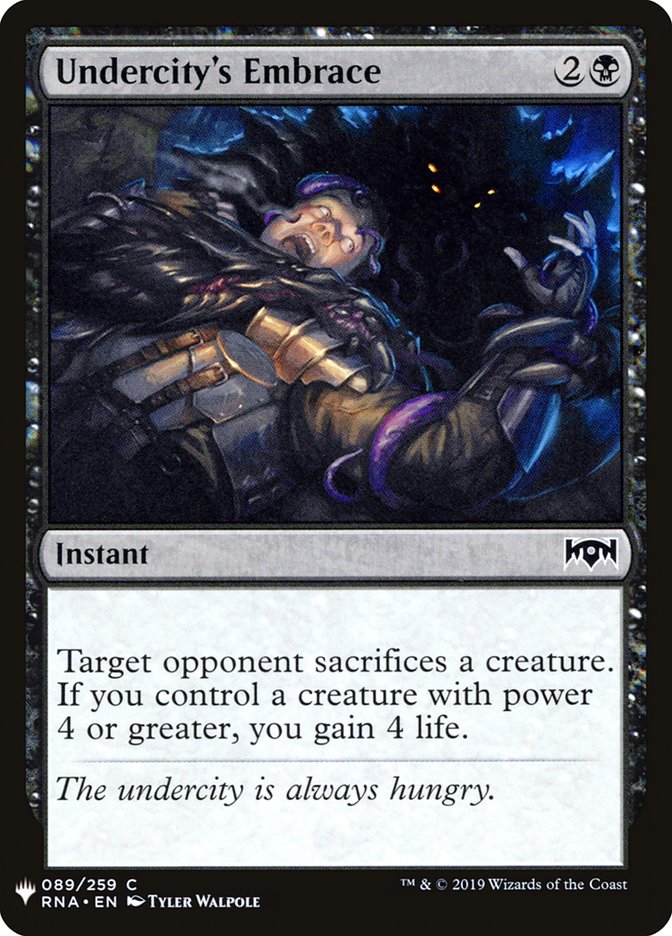 Undercity's Embrace [Mystery Booster] - Magic: The Gathering - Card Brawlers | Quebec | Canada |