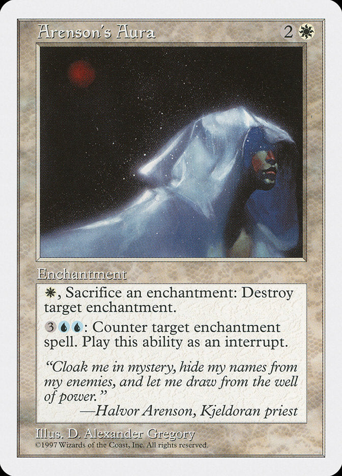 Arenson's Aura [Fifth Edition] - Magic: The Gathering - Card Brawlers | Quebec | Canada |