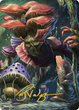 Myconid Spore Tender Art Card (Gold-Stamped Signature) [Commander Legends: Battle for Baldur's Gate Art Series] - Magic: The Gathering - Card Brawlers | Quebec | Canada |