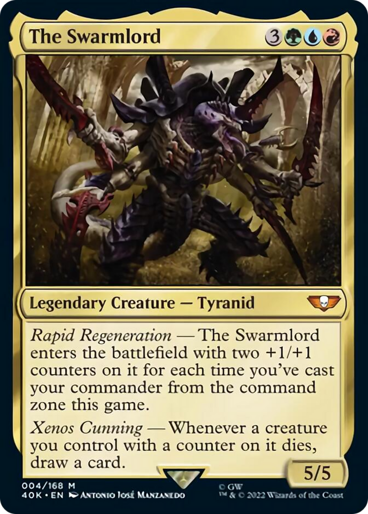 The Swarmlord (Surge Foil) [Warhammer 40,000] - Magic: The Gathering - Card Brawlers | Quebec | Canada |