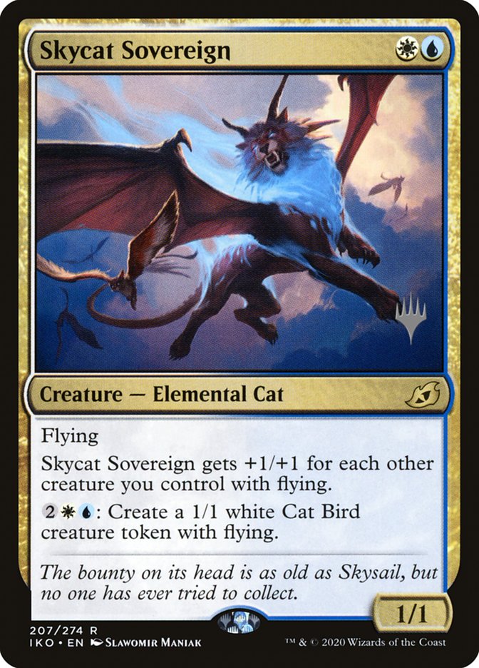 Skycat Sovereign (Promo Pack) [Ikoria: Lair of Behemoths Promos] - Magic: The Gathering - Card Brawlers | Quebec | Canada |