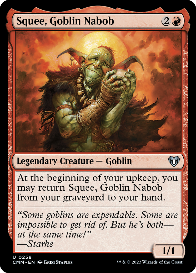 Squee, Goblin Nabob [Commander Masters] - Magic: The Gathering - Card Brawlers | Quebec | Canada |