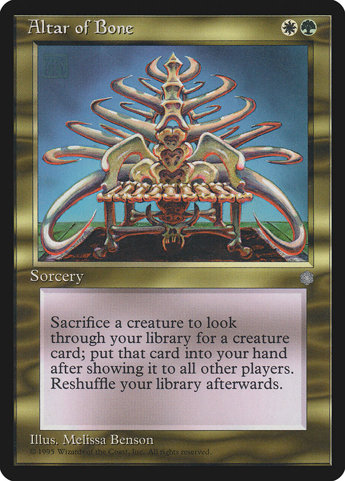 Altar of Bone [Ice Age] - Magic: The Gathering - Card Brawlers | Quebec | Canada |