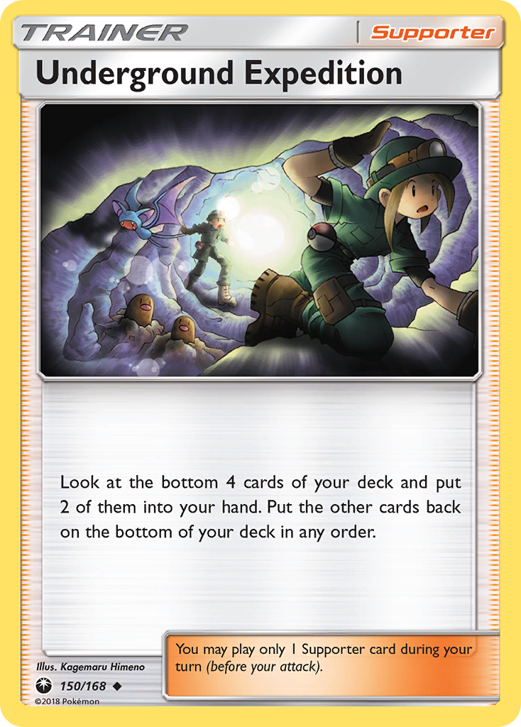 Underground Expedition (150/168) [Sun & Moon: Celestial Storm] - Pokémon - Card Brawlers | Quebec | Canada |