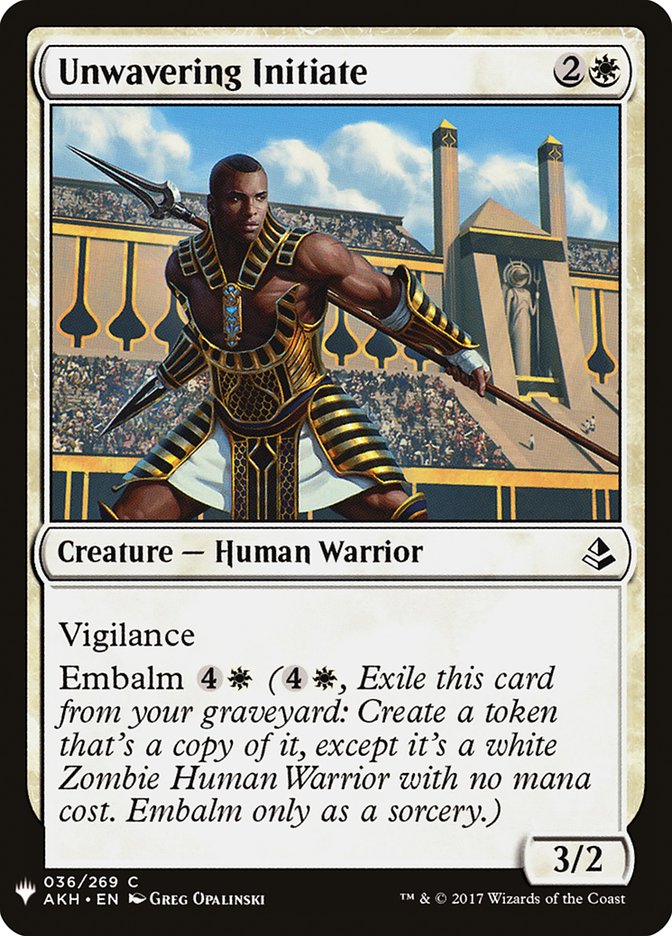 Unwavering Initiate [Mystery Booster] - Magic: The Gathering - Card Brawlers | Quebec | Canada |