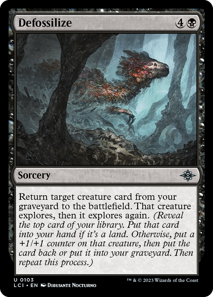 Defossilize [The Lost Caverns of Ixalan] - Magic: The Gathering - Card Brawlers | Quebec | Canada |
