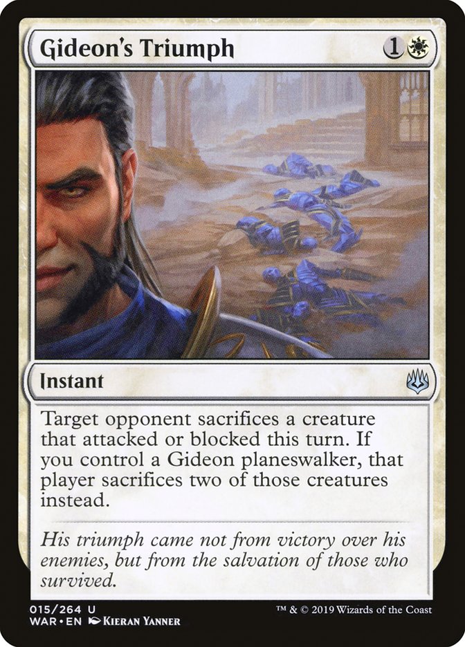 Gideon's Triumph [War of the Spark] - Magic: The Gathering - Card Brawlers | Quebec | Canada |