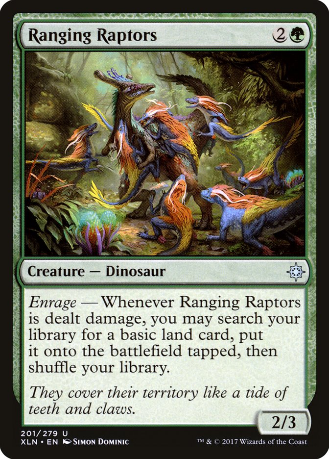 Ranging Raptors [Ixalan] - Magic: The Gathering - Card Brawlers | Quebec | Canada |
