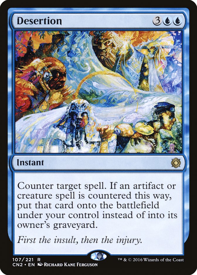 Desertion [Conspiracy: Take the Crown] - Magic: The Gathering - Card Brawlers | Quebec | Canada |